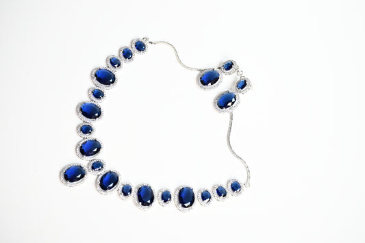 AD Blue Necklace Set